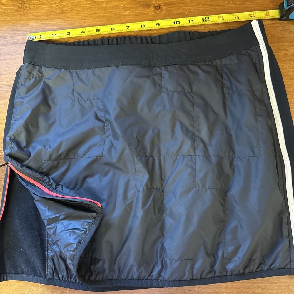 NWT Ortovox Swisswool Piz Boe Skirt Medium Black Outdoor Layer Mountain Wear - Picture 6 of 8